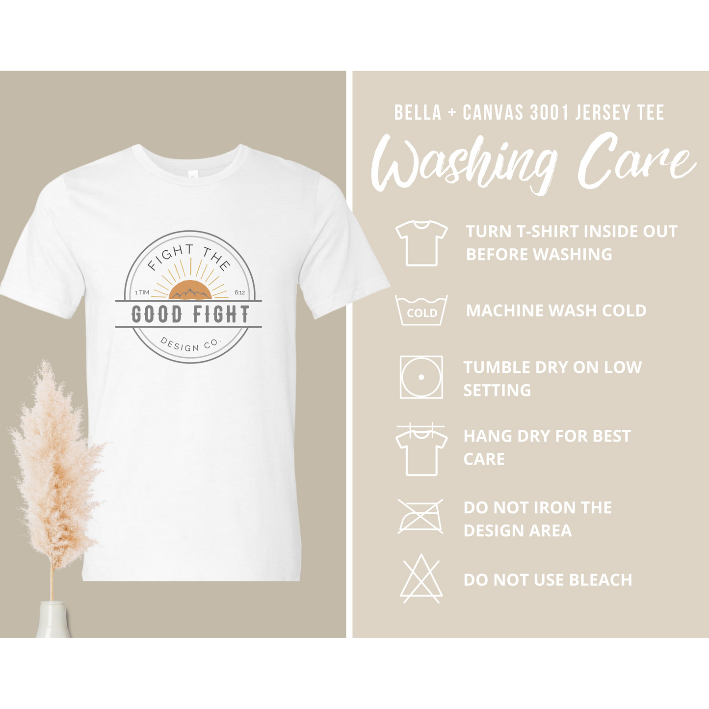 Faith Can Move Mountains, Western/Boho Inspired Christian Tee, Matthew 17:20