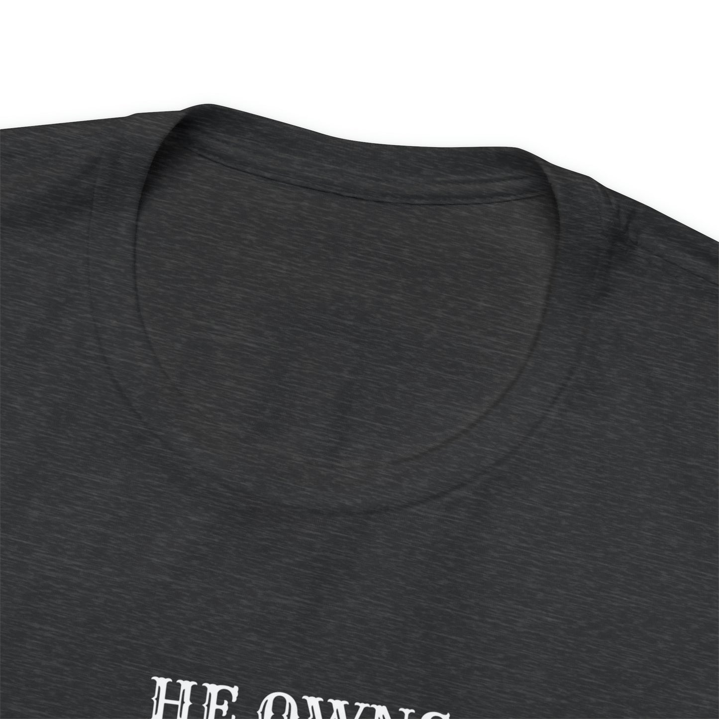 Christian Western-style T-shirt, He Owns the Cattle on a Thousand Hills, Psalm 50:10, Boho-style Christian Tee